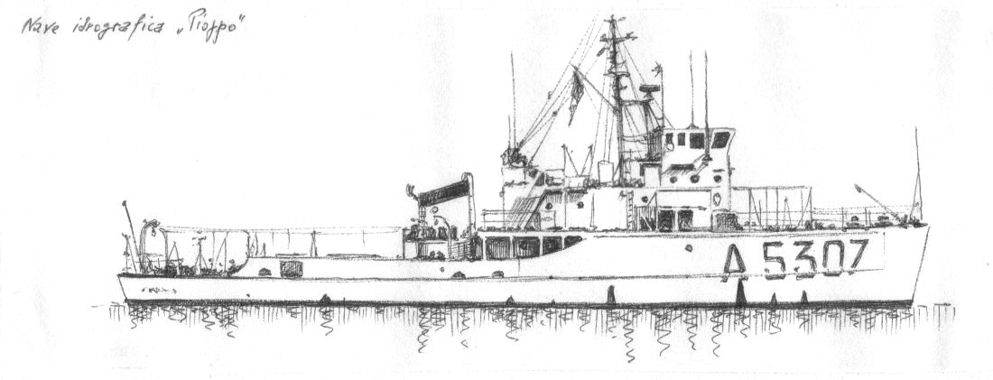 1973 - Nave idrografica 'Pioppo'
